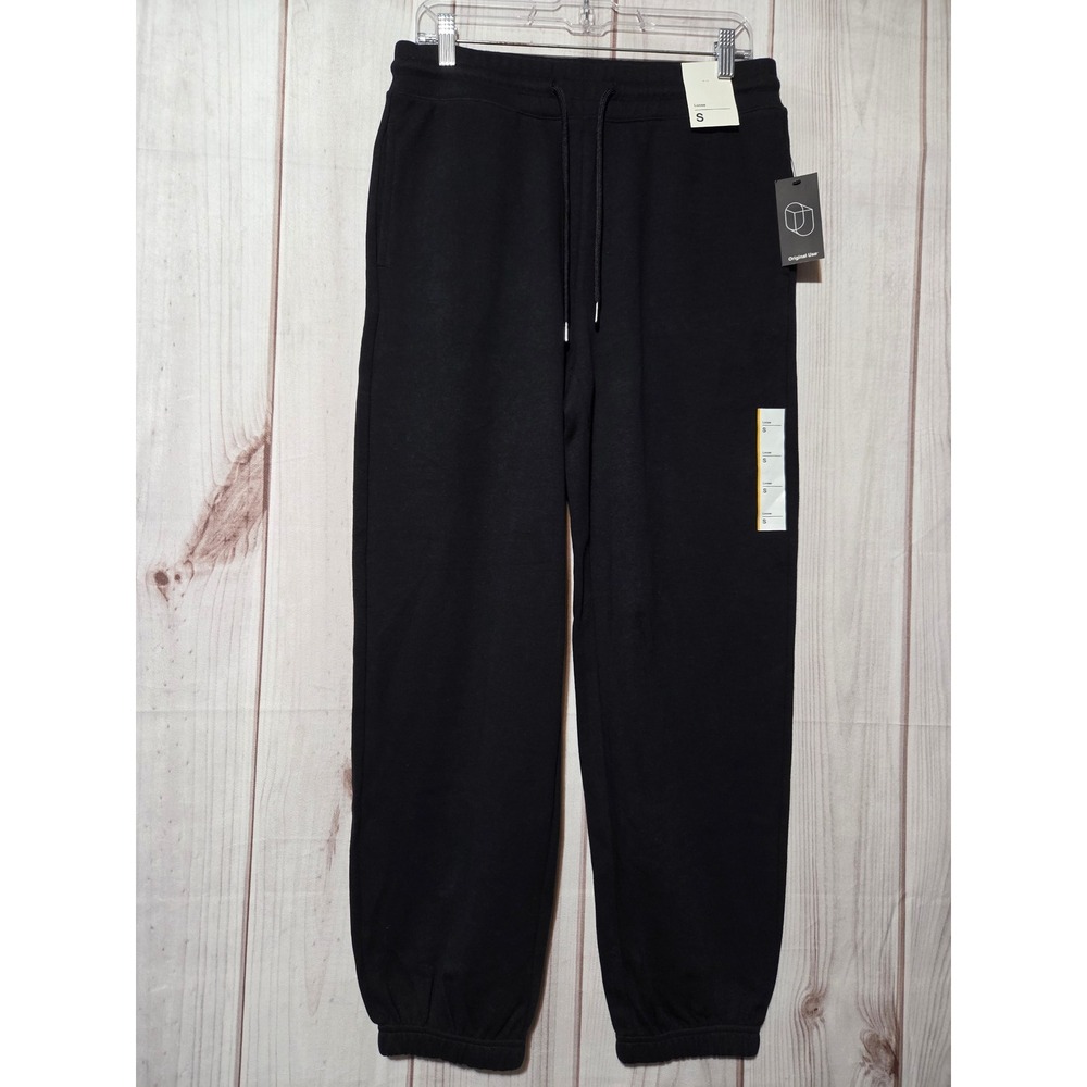 Original Use Mens Loose Fit Jogger Sweatpants Black Small NWT Loungewear